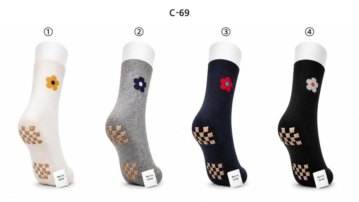 Advanced grip technology ensures safety while promoting optimal foot health. (WC-69)