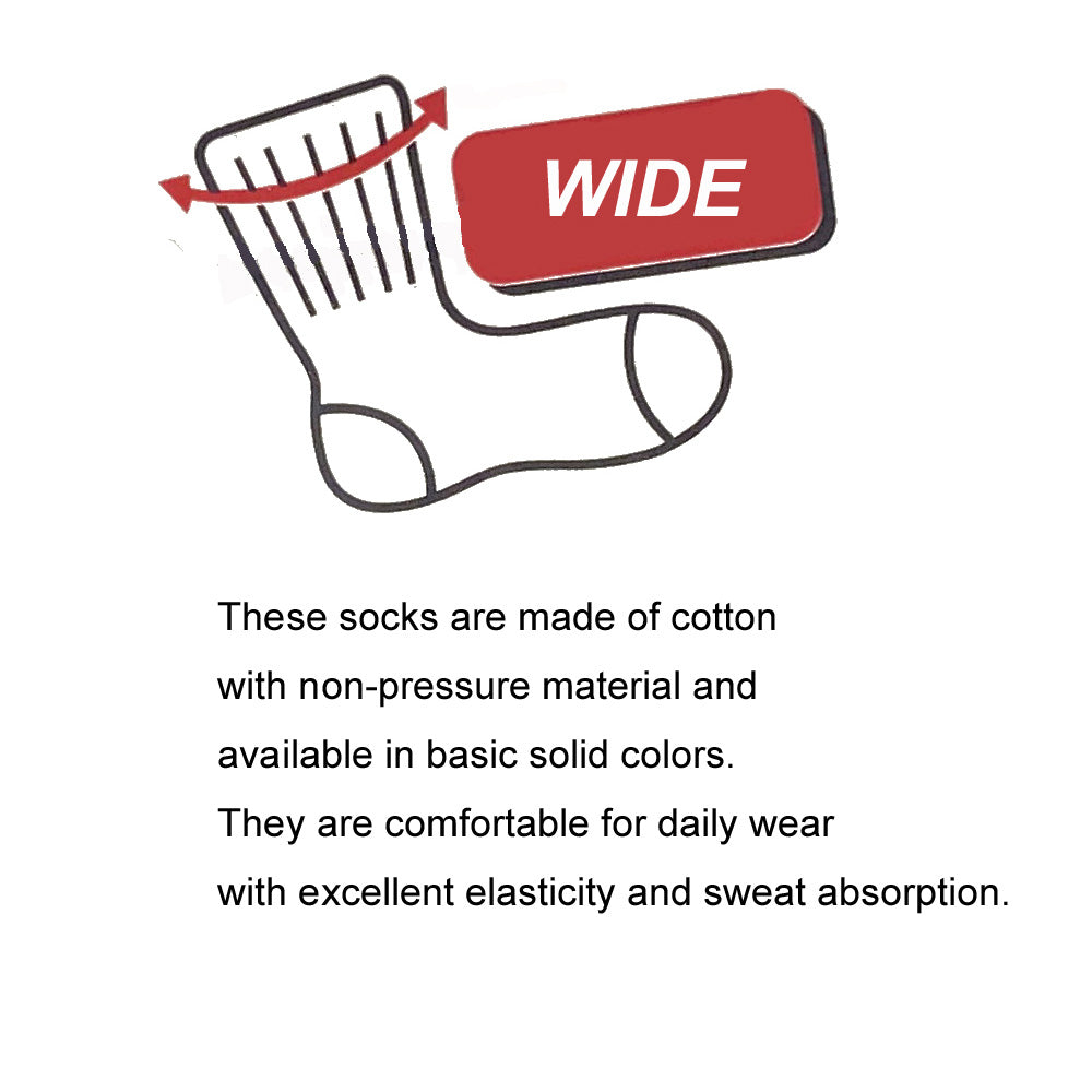 Made in KOREA 8Pairs Casual Men's non-pressure material Socks