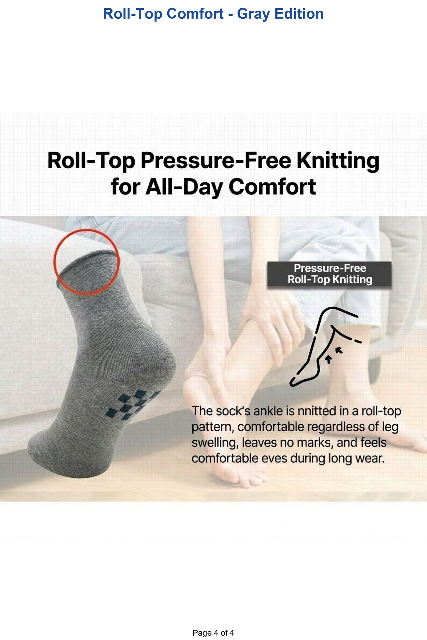 Advanced grip technology ensures safety while promoting optimal foot health.