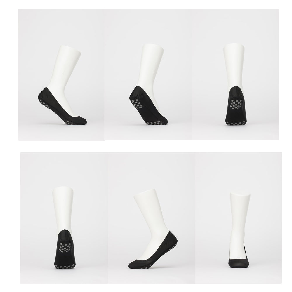 Double Non-Slip No Show Socks LOWER.