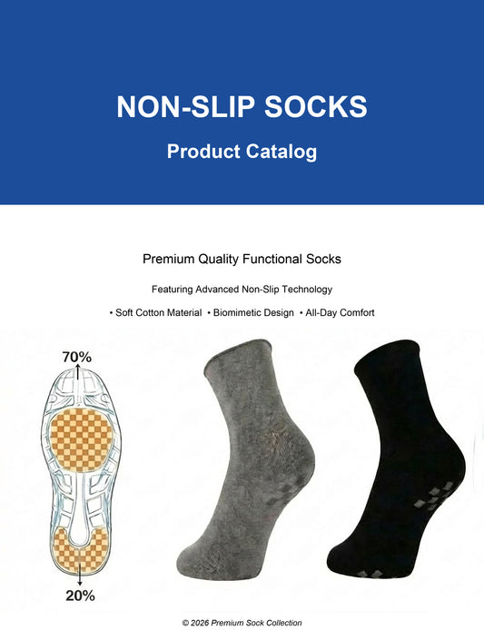 Advanced grip technology ensures safety while promoting optimal foot health.